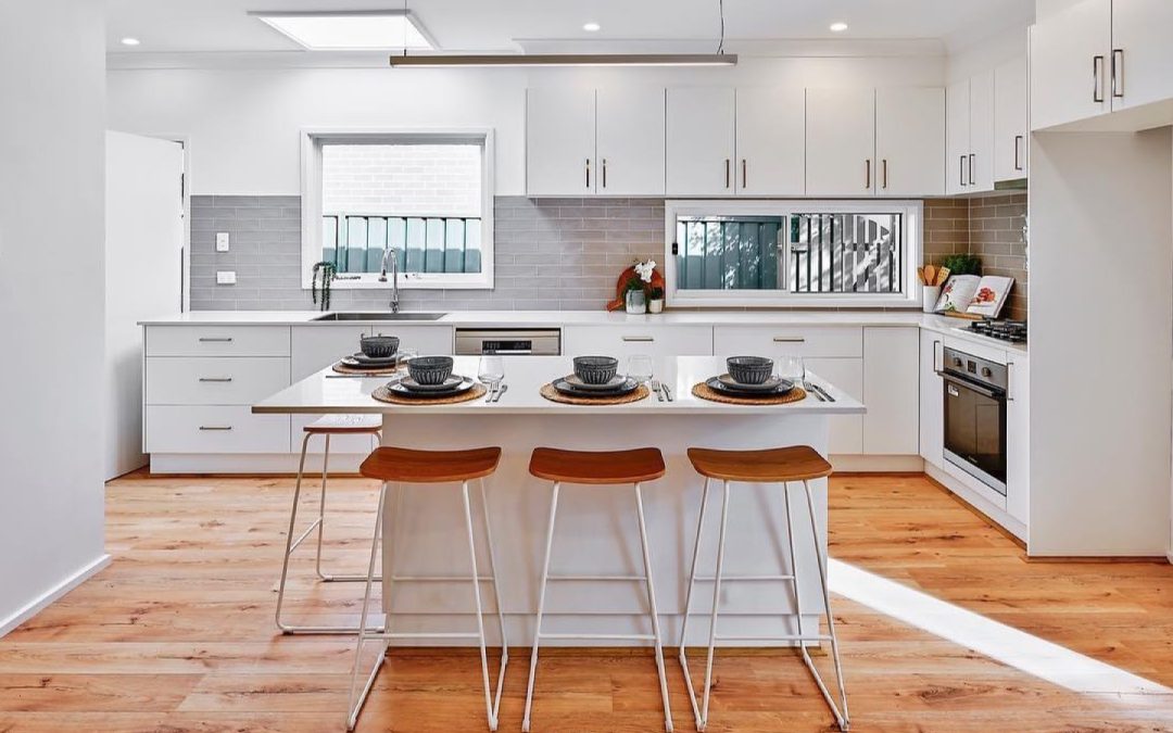 Custom kitchen example by Terrace Joinery